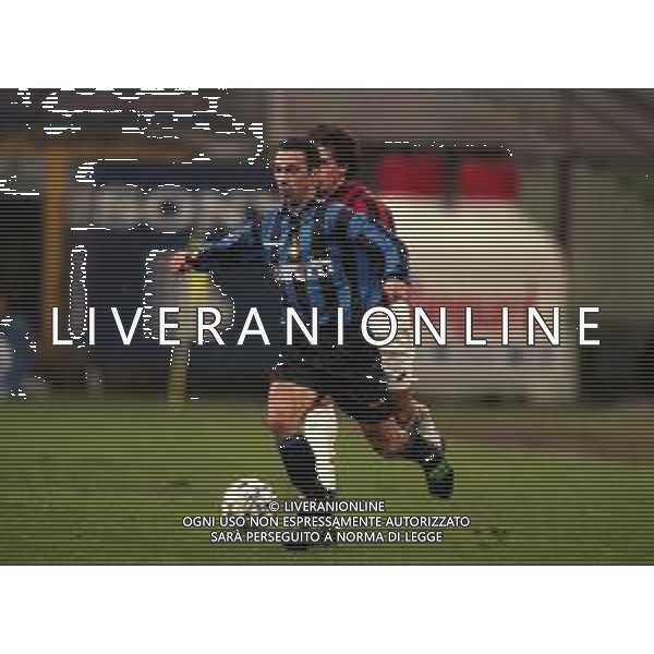 21-01-1998 MILANO-COPPA ITALIA INTER MILAN 1-0 NELLA FOTO YOURI DJORKAEFF E DEMETRIO ALBERTINI AG ALDO LIVERANI SAS
