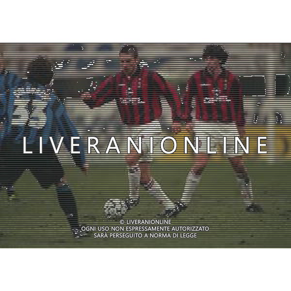 21-01-1998 MILANO-COPPA ITALIA INTER MILAN 1-0 NELLA FOTO LEONARDO AG ALDO LIVERANI SAS