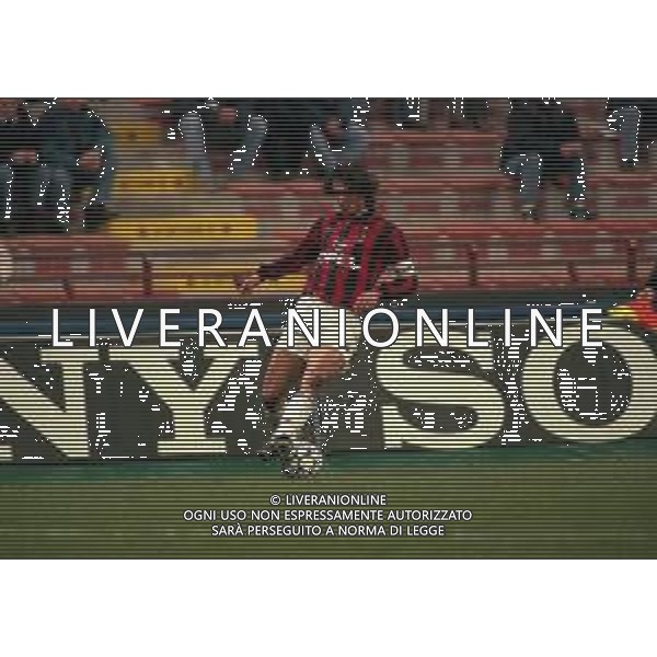 21-01-1998 MILANO-COPPA ITALIA INTER MILAN 1-0 NELLA FOTO PAOLO MALDINI AG ALDO LIVERANI SAS