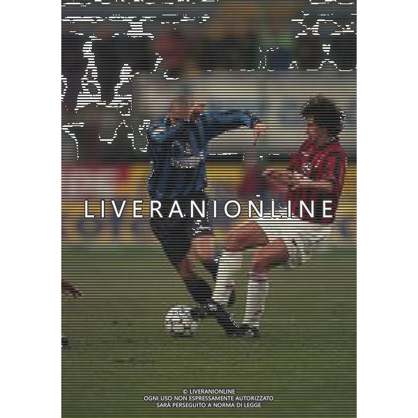 21-01-1998 MILANO-COPPA ITALIA INTER MILAN 1-0 NELLA FOTO RONALDO AG ALDO LIVERANI SAS