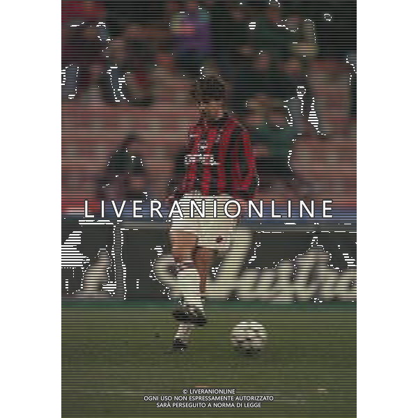 21-01-1998 MILANO-COPPA ITALIA INTER MILAN 1-0 NELLA FOTO ALESSANDRO COSTACURTA AG ALDO LIVERANI SAS