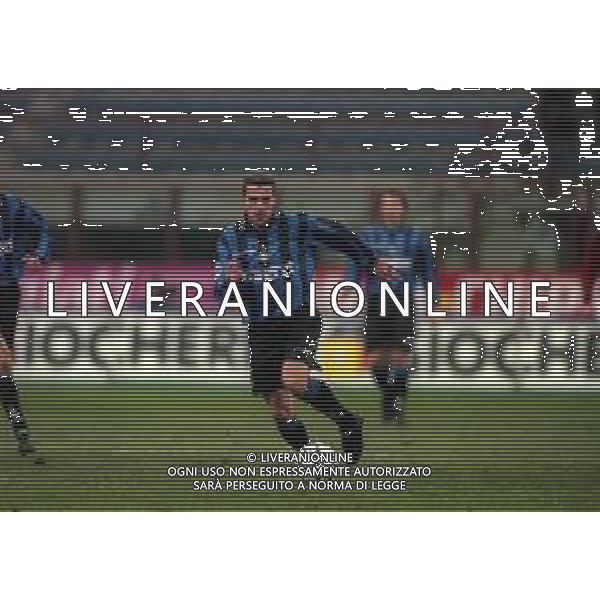 21-01-1998 MILANO-COPPA ITALIA INTER MILAN 1-0 NELLA FOTO ZE ELIAS AG ALDO LIVERANI SAS