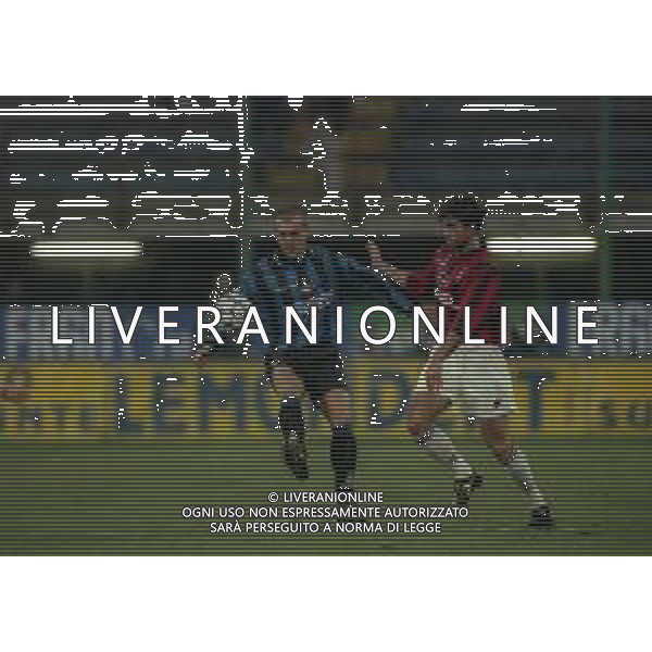 21-01-1998 MILANO-COPPA ITALIA INTER MILAN 1-0 NELLA FOTO MARCO BRANCA E GIUSEPPE CARDONE AG ALDO LIVERANI SAS