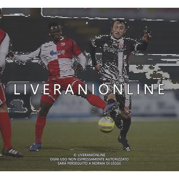 Rimini - Monza Campionato di calcio serie C girone B 11/12/2018 nella foto: Giorgio Galli (Monza 1912) e Guiebre Abdoul Razack (Rimini fc) ©Claudio Zamagni/Agenzia Aldo Liverani / AGENZIA ALDO LIVERANI SAS