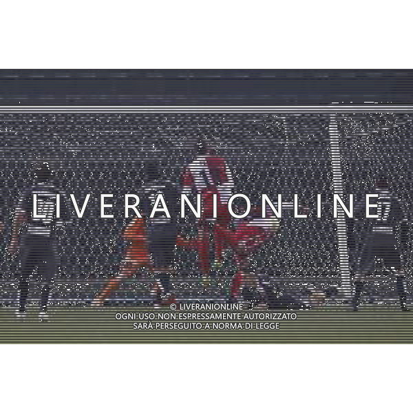 Rimini - Monza Campionato di calcio serie C girone B 11/12/2018 nella foto: il gol di Volpe Michele (Rimini fc) ©Claudio Zamagni/Agenzia Aldo Liverani