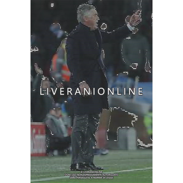 LIVERPOOL - NAPOLI CHAMPIONS LEAGUE 11.12.2018 NELLA FOTO CARLO ANCELOTTI ©MOSCA / AGENZIA ALDO LIVERANI SAS