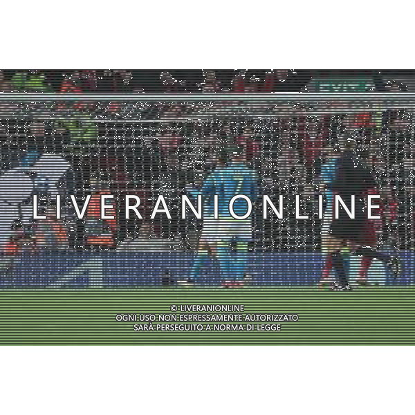 LIVERPOOL - NAPOLI CHAMPIONS LEAGUE 11.12.2018 NELLA FOTO IL GOL DI MOHAMED SALAH ©MOSCA / AGENZIA ALDO LIVERANI SAS
