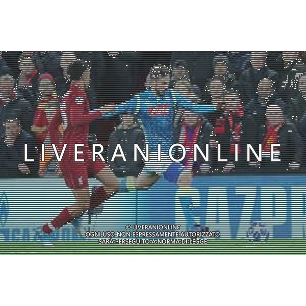 LIVERPOOL - NAPOLI CHAMPIONS LEAGUE 11.12.2018 NELLA FOTO FABIAN RUIZ ©MOSCA / AGENZIA ALDO LIVERANI SAS