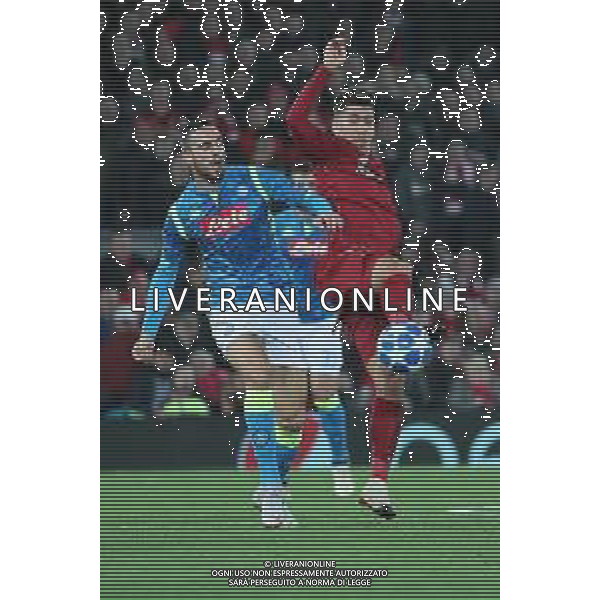 LIVERPOOL - NAPOLI CHAMPIONS LEAGUE 11.12.2018 NELLA FOTO ROBERTO FIRMINO ©MOSCA / AGENZIA ALDO LIVERANI SAS