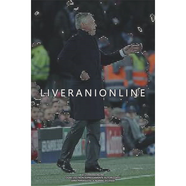 LIVERPOOL - NAPOLI CHAMPIONS LEAGUE 11.12.2018 NELLA FOTO CARLO ANCELOTTI ©MOSCA / AGENZIA ALDO LIVERANI SAS