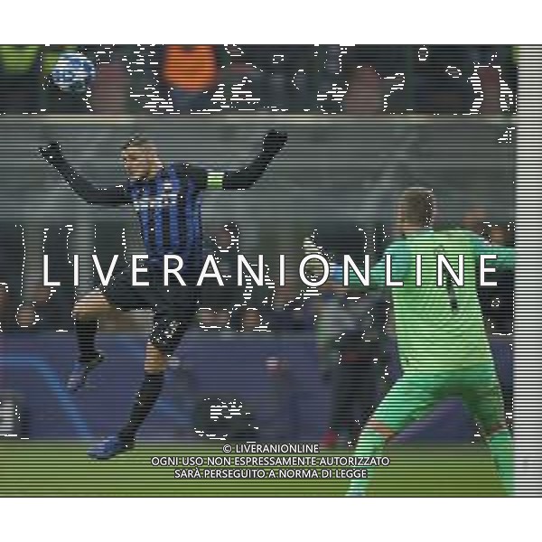 UEFA Champions League 2018/2019 Group Stage B Milano - 11.12.2018 Inter-PSV Eindhoven Nella Foto: il gol di mauro icardi /Ph.Vitez-Ag. Aldo Liverani