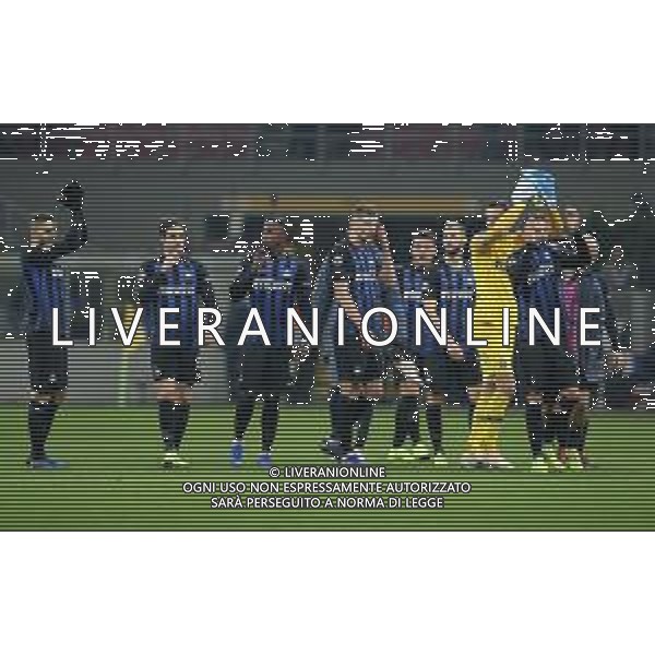 UEFA Champions League 2018/2019 Group Stage B Milano - 11.12.2018 Inter-PSV Eindhoven Nella Foto:delusione giocatori inter a fine gara /Ph.Vitez-Ag. Aldo Liverani