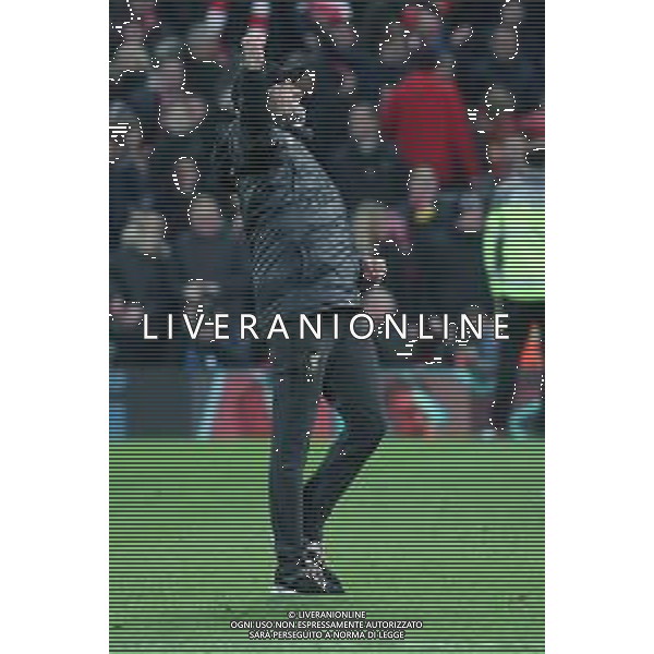 LIVERPOOL - NAPOLI CHAMPIONS LEAGUE 11.12.2018 NELLA FOTO ESULTANZA DI JURGEN KLOPP A FINE GARA ©MOSCA / AGENZIA ALDO LIVERANI SAS