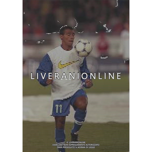 1998-1999 amichevole germania brasile 1-2 nella foto romario ag aldo liverani sas