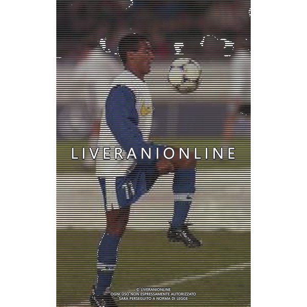 1998-1999 amichevole germania brasile 1-2 nella foto romario ag aldo liverani sas