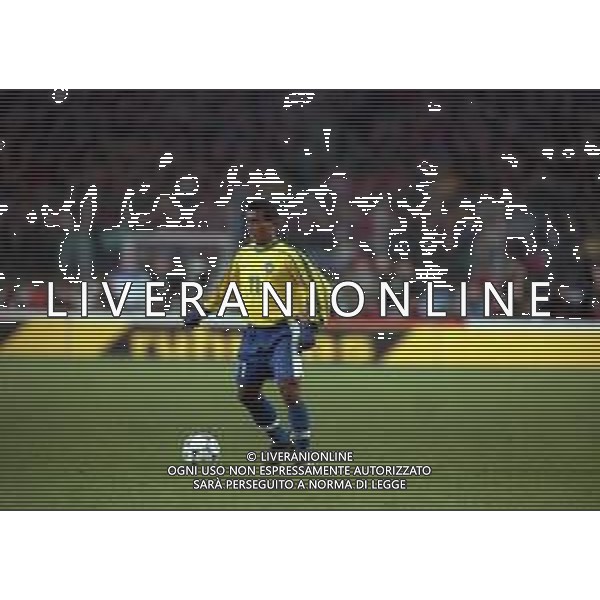 1998-1999 amichevole germania brasile 1-2 nella foto romario ag aldo liverani sas