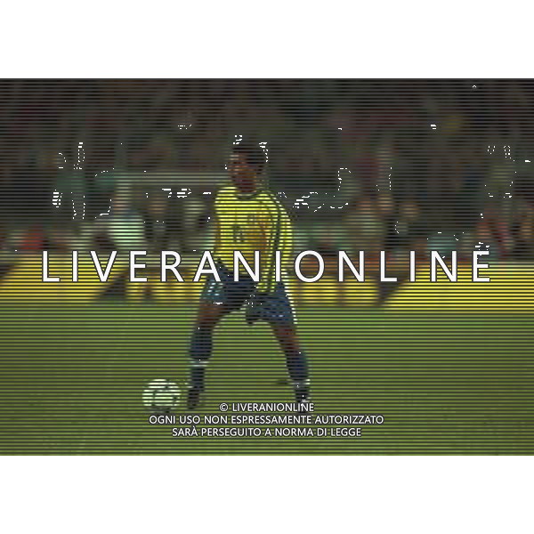 1998-1999 amichevole germania brasile 1-2 nella foto romario ag aldo liverani sas