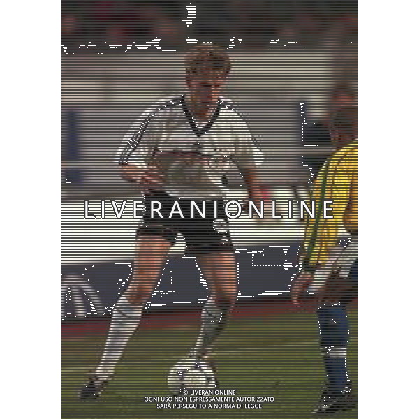 1998-1999 amichevole germania brasile 1-2 nella foto Jörg Heinrich ag aldo liverani sas