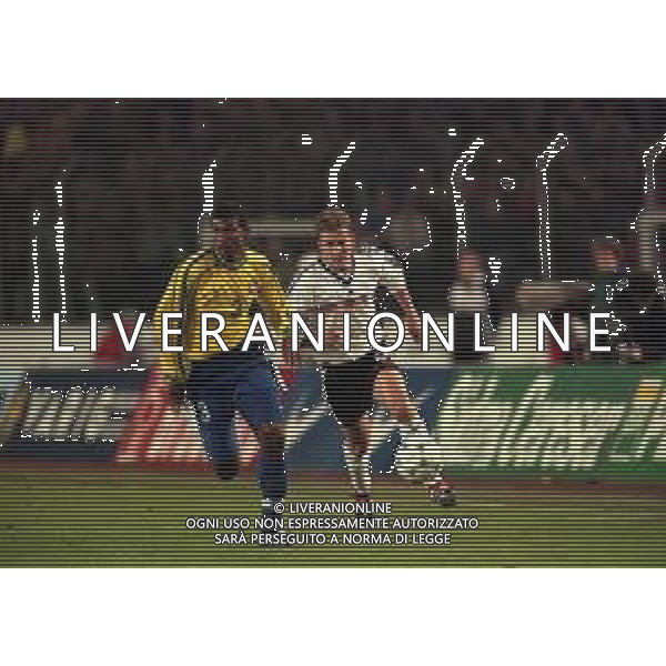 1998-1999 amichevole germania brasile 1-2 nella foto oliver bierhoff ag aldo liverani sas
