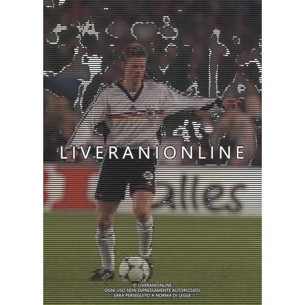 1998-1999 amichevole germania brasile 1-2 nella foto Christian Wörns ag aldo liverani sas
