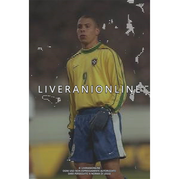 1998-1999 amichevole germania brasile 1-2 nella foto ronaldo ag aldo liverani sas