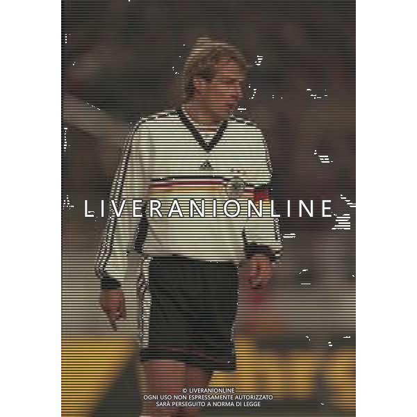 1998-1999 amichevole germania brasile 1-2 nella foto jurghen klinsmann ag aldo liverani sas