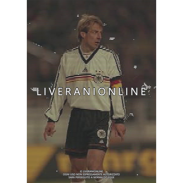 1998-1999 amichevole germania brasile 1-2 nella foto jurghen klinsmann ag aldo liverani sas