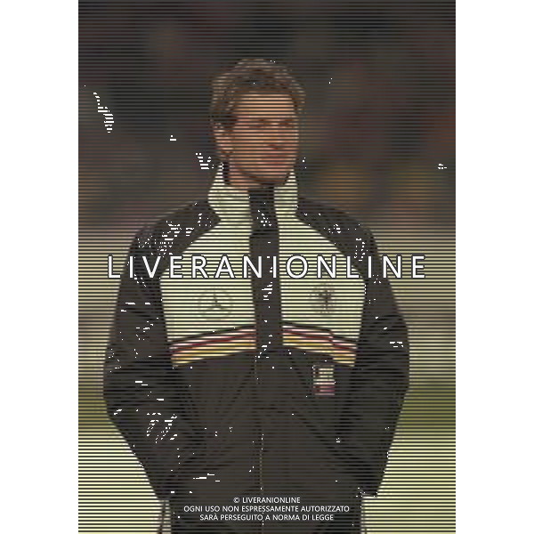 1998-1999 amichevole germania brasile 1-2 nella foto jens lehmman ag aldo liverani sas