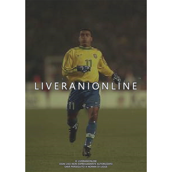 1998-1999 amichevole germania brasile 1-2 nella foto romario ag aldo liverani sas