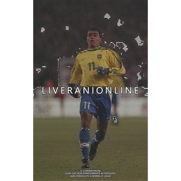 1998-1999 amichevole germania brasile 1-2 nella foto romario ag aldo liverani sas