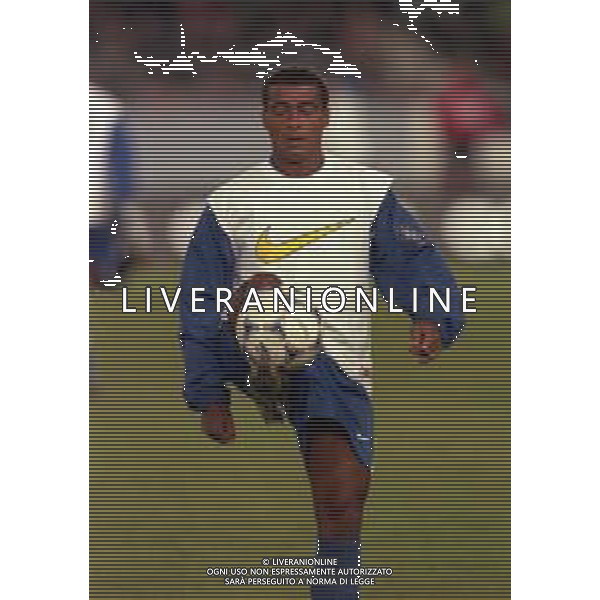 1998-1999 amichevole germania brasile 1-2 nella foto romario ag aldo liverani sas