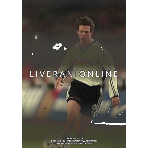 1998-1999 amichevole germania brasile 1-2 nella foto christian ziege ag aldo liverani sas
