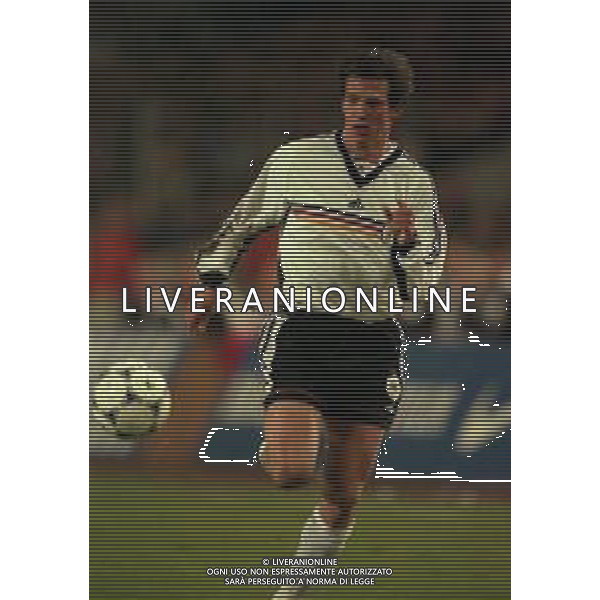 1998-1999 amichevole germania brasile 1-2 nella foto christian ziege ag aldo liverani sas
