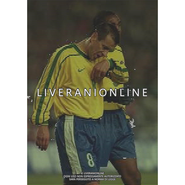 1998-1999 amichevole germania brasile 1-2 nella foto carlos dunga ag aldo liverani sas