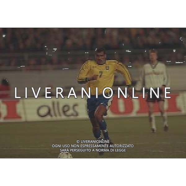 1998-1999 amichevole germania brasile 1-2 nella foto rivaldo ag aldo liverani sas