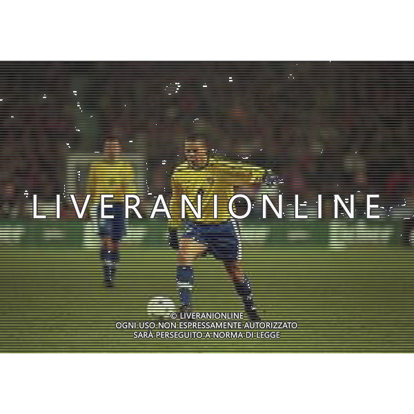 1998-1999 amichevole germania brasile 1-2 nella foto ronaldo ag aldo liverani sas