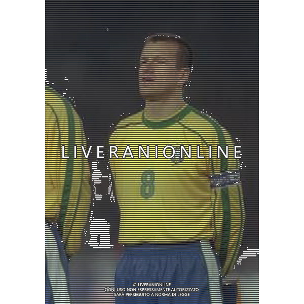1998-1999 amichevole germania brasile 1-2 nella foto carlos dunga ag aldo liverani sas