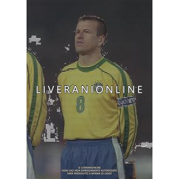 1998-1999 amichevole germania brasile 1-2 nella foto carlos dunga ag aldo liverani sas