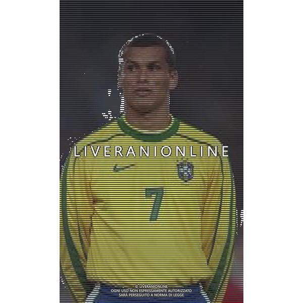 1998-1999 amichevole germania brasile 1-2 nella foto rivaldo ag aldo liverani sas