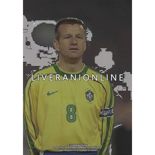 1998-1999 amichevole germania brasile 1-2 nella foto carlos dunga ag aldo liverani sas