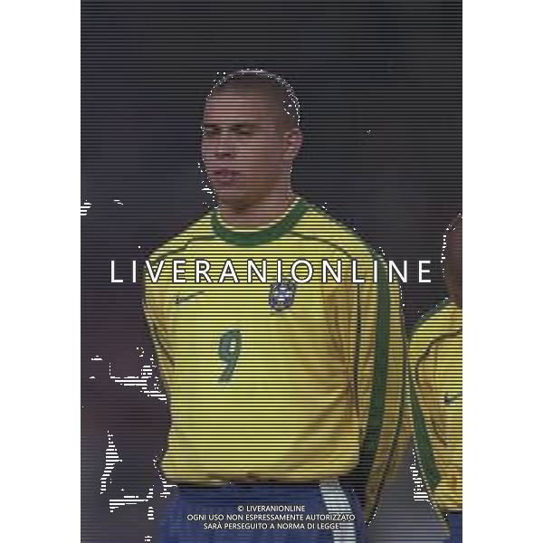 1998-1999 amichevole germania brasile 1-2 nella foto ronaldo ag aldo liverani sas