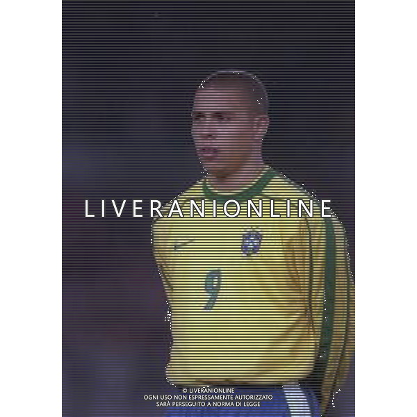 1998-1999 amichevole germania brasile 1-2 nella foto ronaldo ag aldo liverani sas