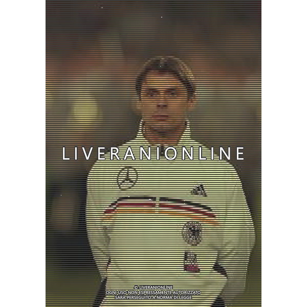 1998-1999 amichevole germania brasile 1-2 nella foto olaf thon ag aldo liverani sas