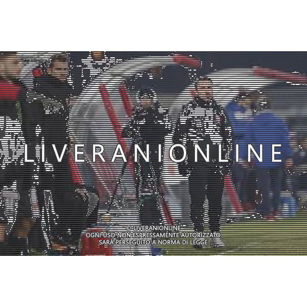 Rimini - Monza Campionato di calcio serie C girone B 11/12/2018 nella foto: Allenatore Brocchi Cristian (Monza 1912) ©Claudio Zamagni/Agenzia Aldo Liverani