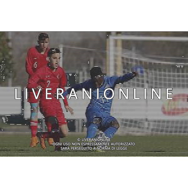 Amichevole Nazionale Under 16 Italia - Turchia 12/12/2018 nella foto:Wilfried Degnand Gnoto (Inter) ©Claudio Zamagni/Agenzia Aldo Liverani / AGENZIA ALDO LIVERANI SAS