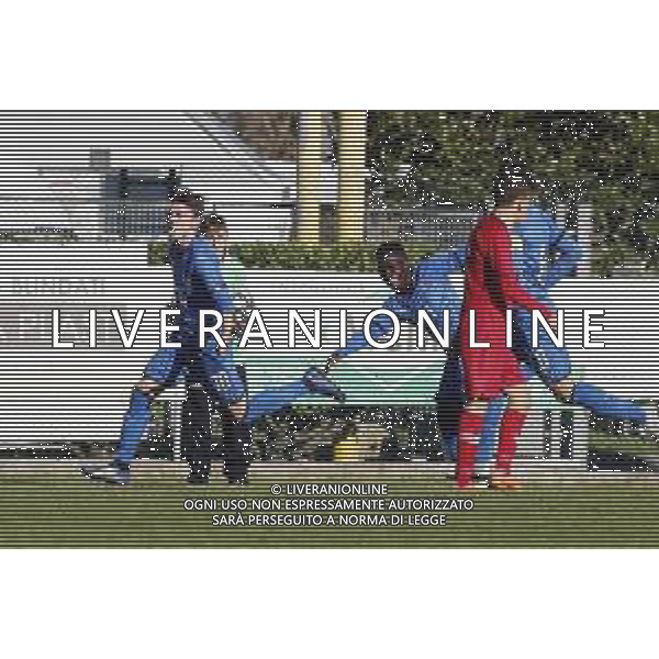 Amichevole Nazionale Under 16 Italia - Turchia 12/12/2018 nella foto: Esultanza dopo il gol di Zuccon Federico (Atalanta) ©Claudio Zamagni/Agenzia Aldo Liverani / AGENZIA ALDO LIVERANI SAS