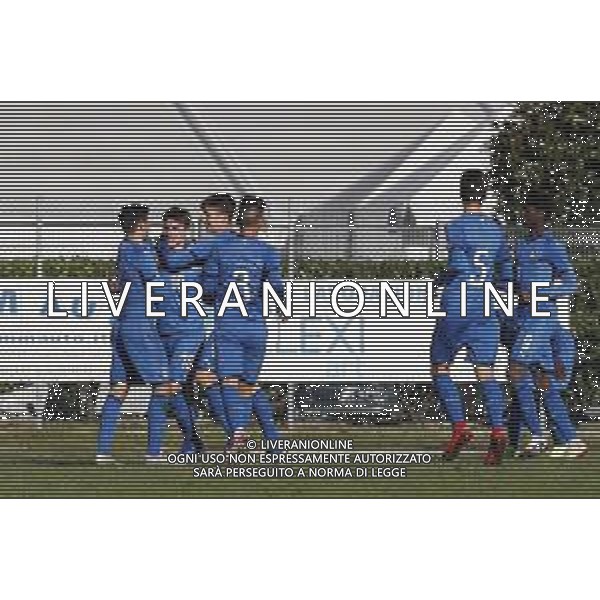 Amichevole Nazionale Under 16 Italia - Turchia 12/12/2018 nella foto: Esultanza dopo il gol di Zuccon Federico (Atalanta) ©Claudio Zamagni/Agenzia Aldo Liverani / AGENZIA ALDO LIVERANI SAS