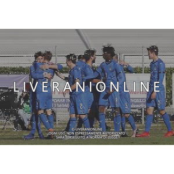 Amichevole Nazionale Under 16 Italia - Turchia 12/12/2018 nella foto: Esultanza dopo il gol di Zuccon Federico (Atalanta) ©Claudio Zamagni/Agenzia Aldo Liverani / AGENZIA ALDO LIVERANI SAS