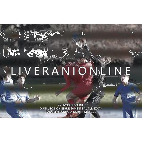 Amichevole Nazionale Under 16 Italia - Turchia 12/12/2018 nella foto: parata di Desplanches Sebastiano (Milan) ©Claudio Zamagni/Agenzia Aldo Liverani / AGENZIA ALDO LIVERANI SAS