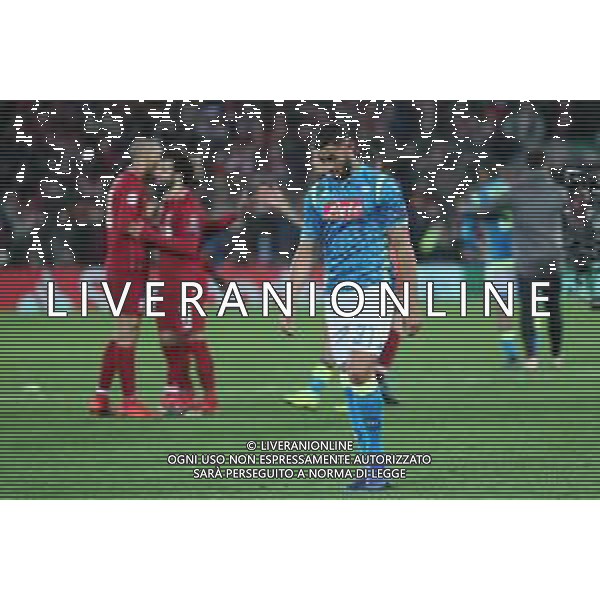 11-12.2018 LIVERPOOL -NAPOLI CHAMPIONS LEAGUE NELLA FOTO: FAOUZI GHOULAM DELUSIONE FOTO MOSCA, AG.LIVERANI